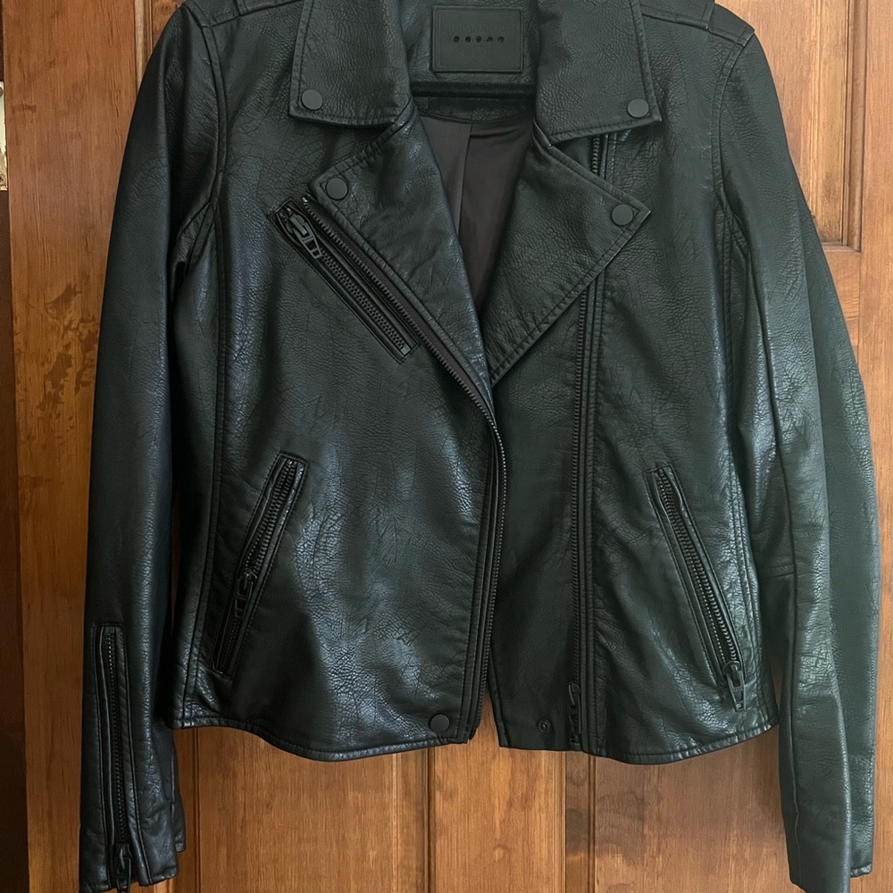 Blank NYC Black Leather Jacket